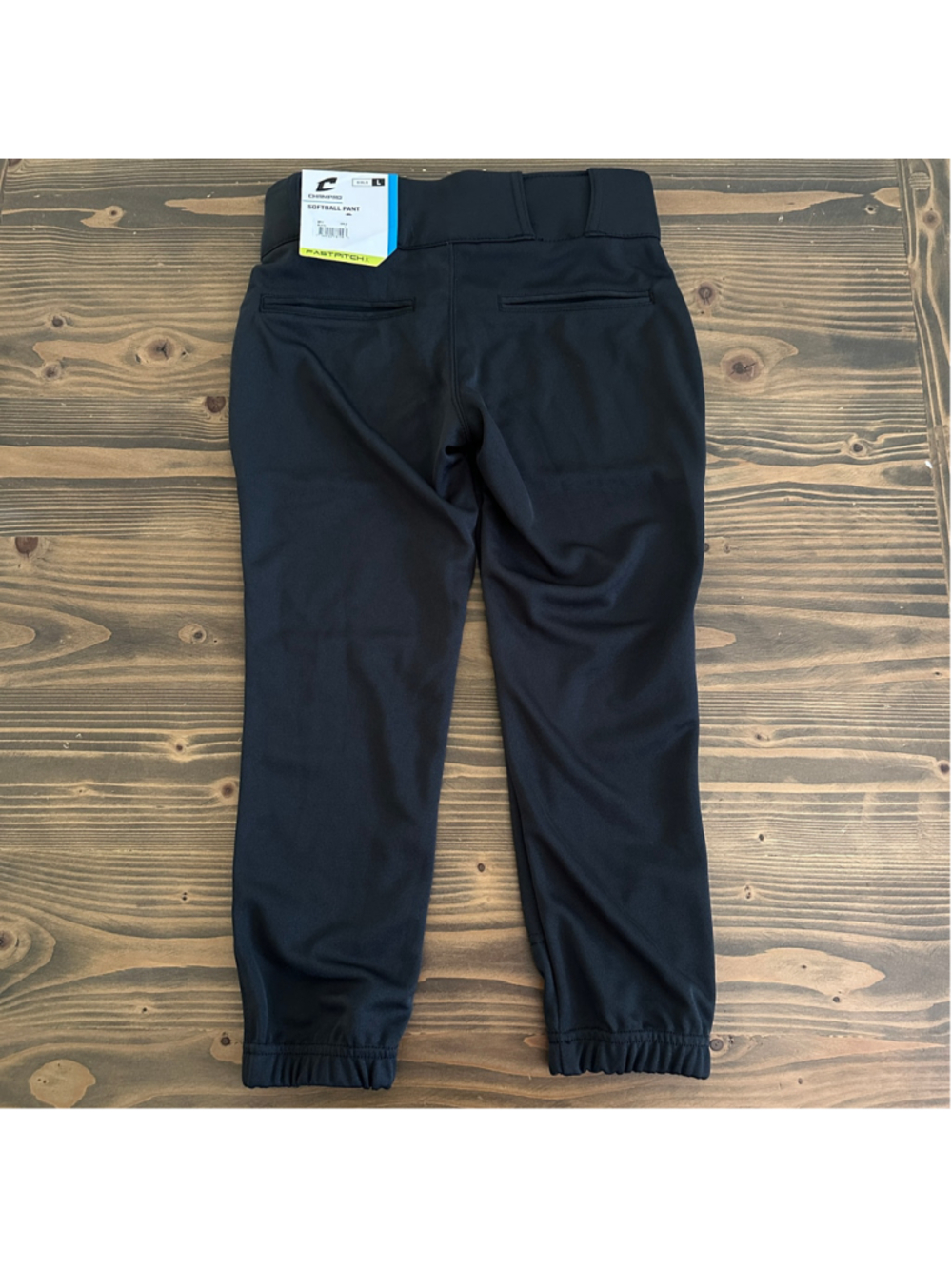 Champro Girls Fastpitch Softball Pants Large Black NWT 25-27" Waist - Picture 3 of 4